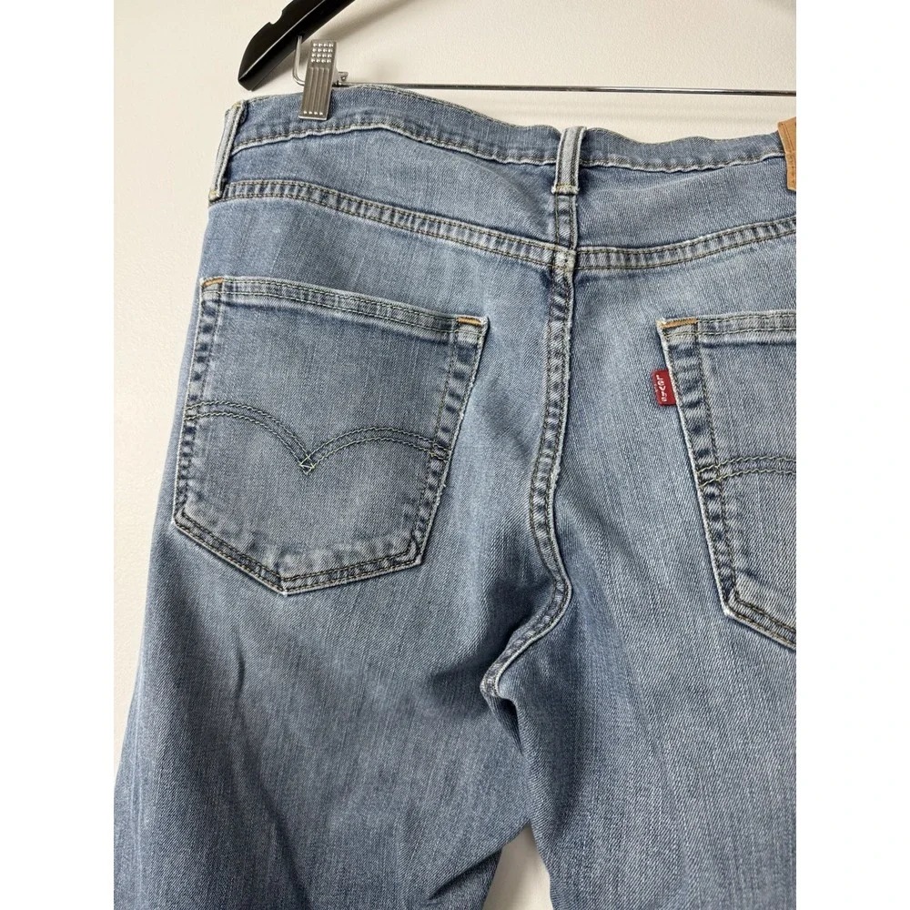 Levi's 559 Relaxed Straight 33x34 Jeans Men's Mid Rise Blue‎ Denim